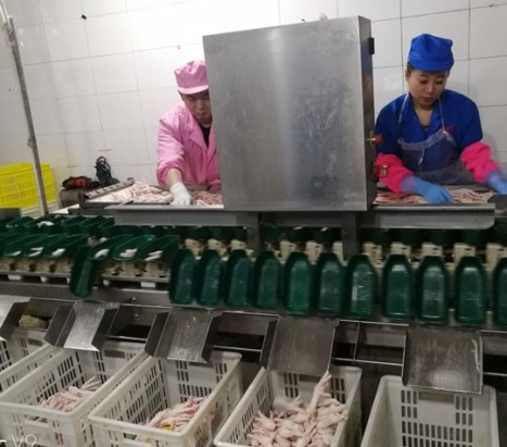 塑料盒式重量分揀機